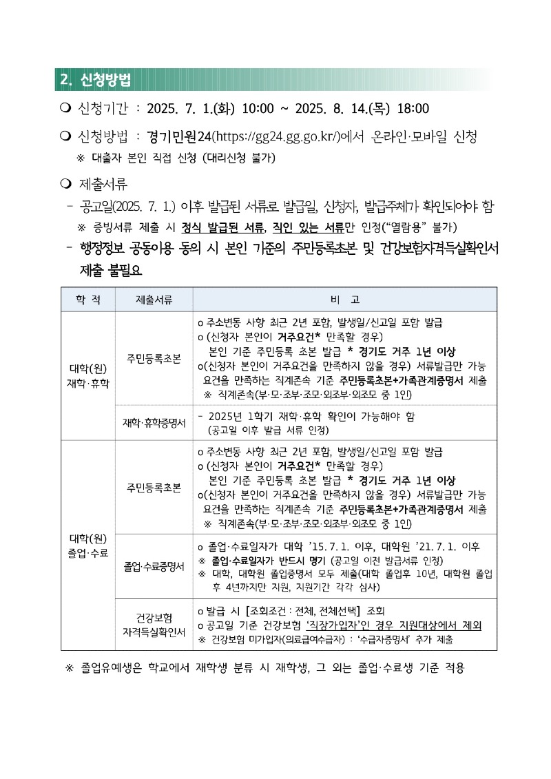 2025년 하반기 대학생 학자금 대출이자 지원 공고_2.jpg
