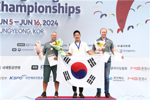 한서인, 세계를 제패하다 - 패러글라이딩 국가대표 원치권 선수 사진